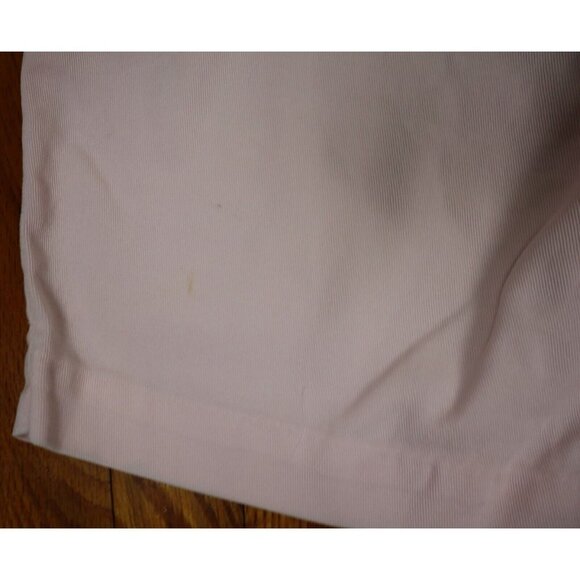 VINTAGE WOMEN'S LIGHT PINK HIGH WAIST COTTON SHORTS - QUEEN CASUALS - SIZE L - Picture 5 of 5